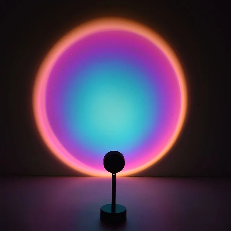 Prismatic Sunset LED Projector Light