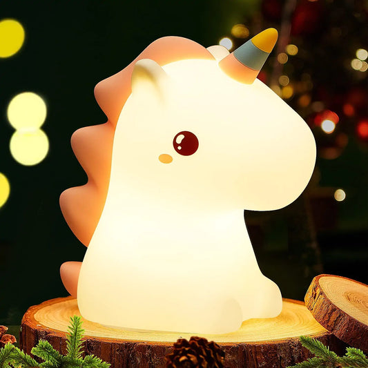 Cute Unicorn Plush Night Light