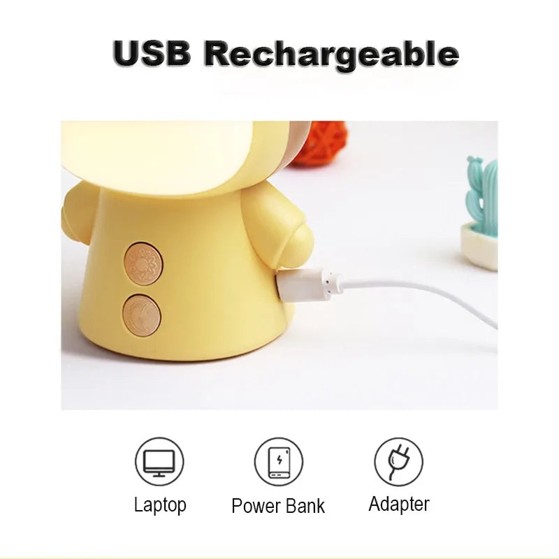 Cute Mini Figure Desk Lamp