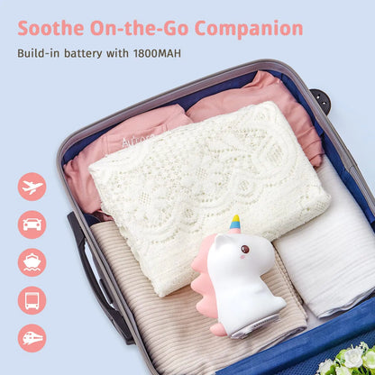 Cute Unicorn Plush Night Light