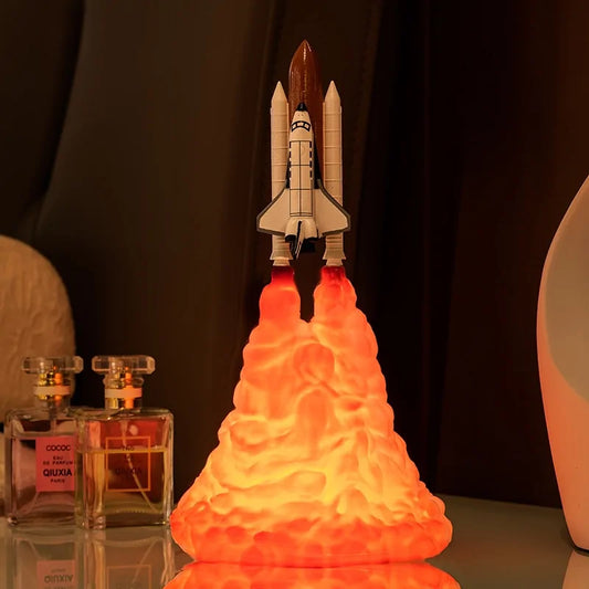 Cosmic Rocket Space Shuttle Lamp