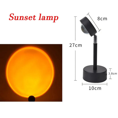 Prismatic Sunset LED Projector Light