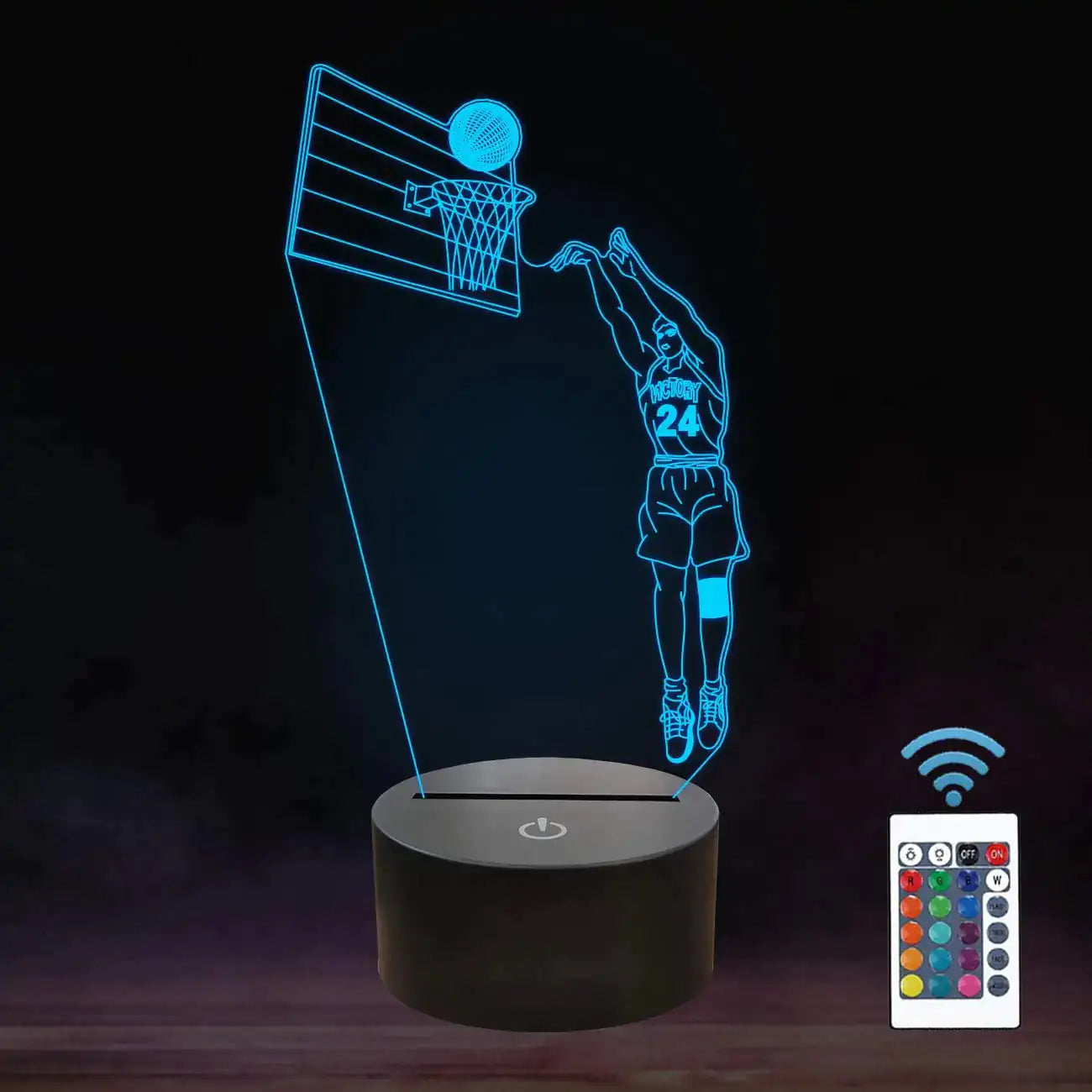 Scoring Basketball 3D LED Lamp