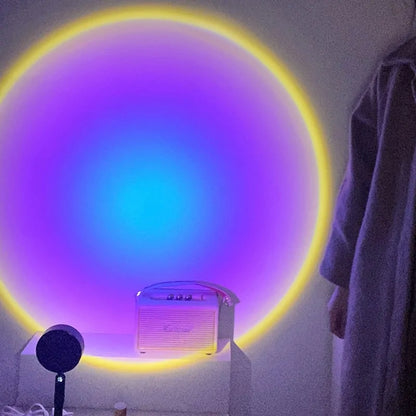 Prismatic Sunset LED Projector Light