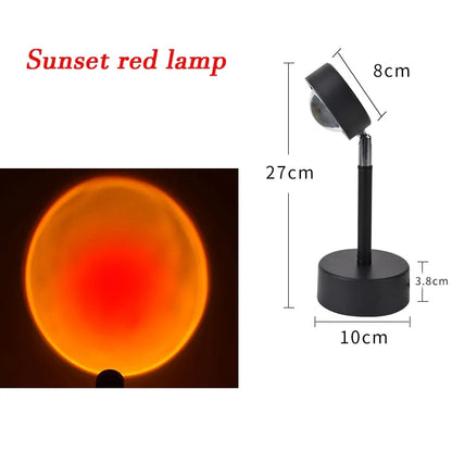 Prismatic Sunset LED Projector Light