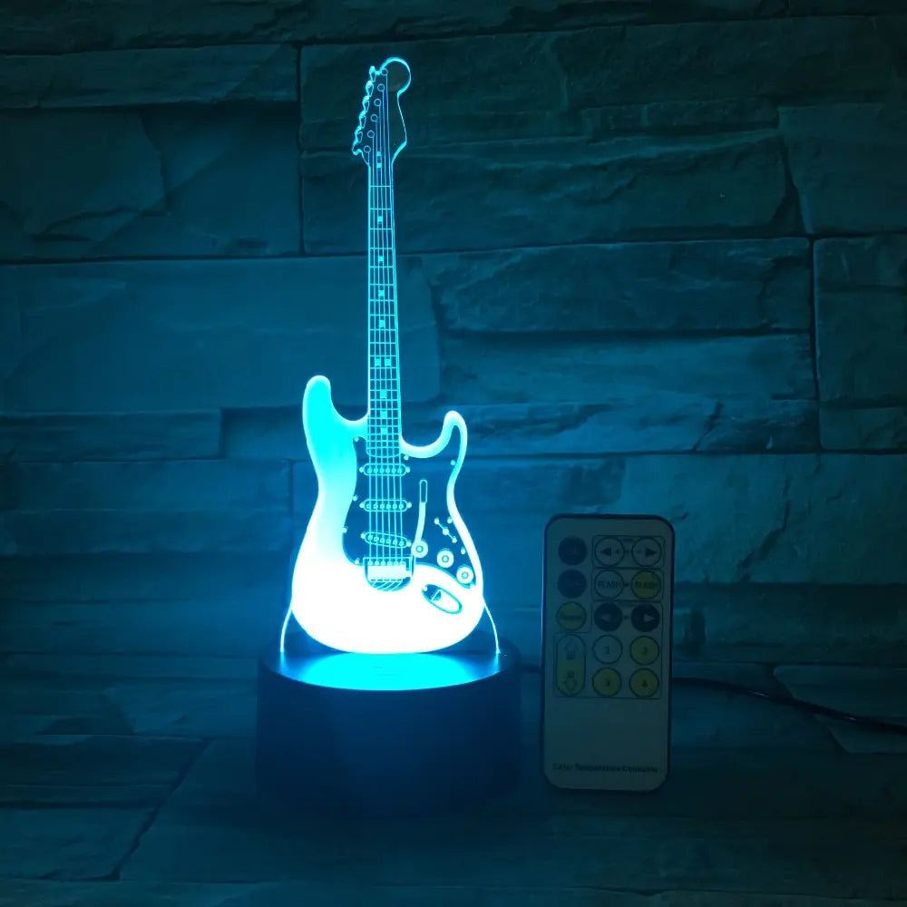 Guitar 3D LED Night Light