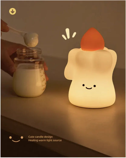 Soothing LED Candle Night Light
