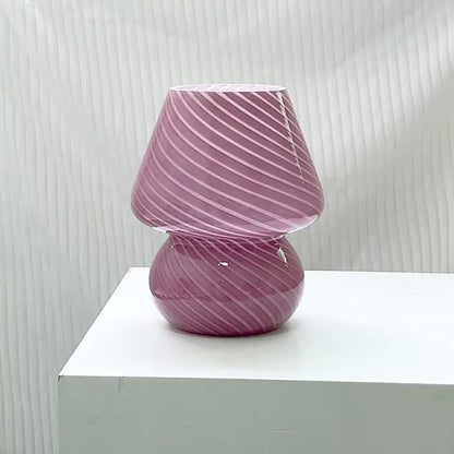 Bubble Glass Mushroom Lamp