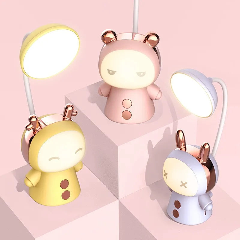 Cute Mini Figure Desk Lamp