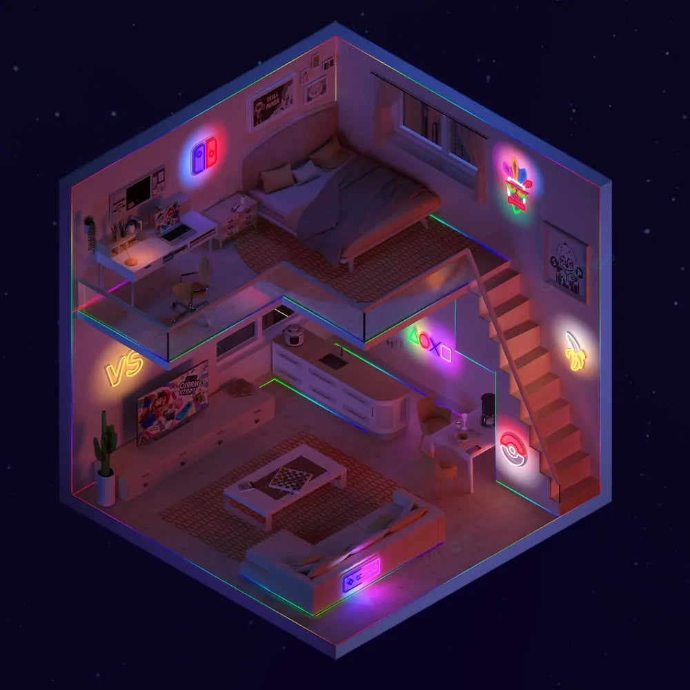 Cool LED Gaming Night Light