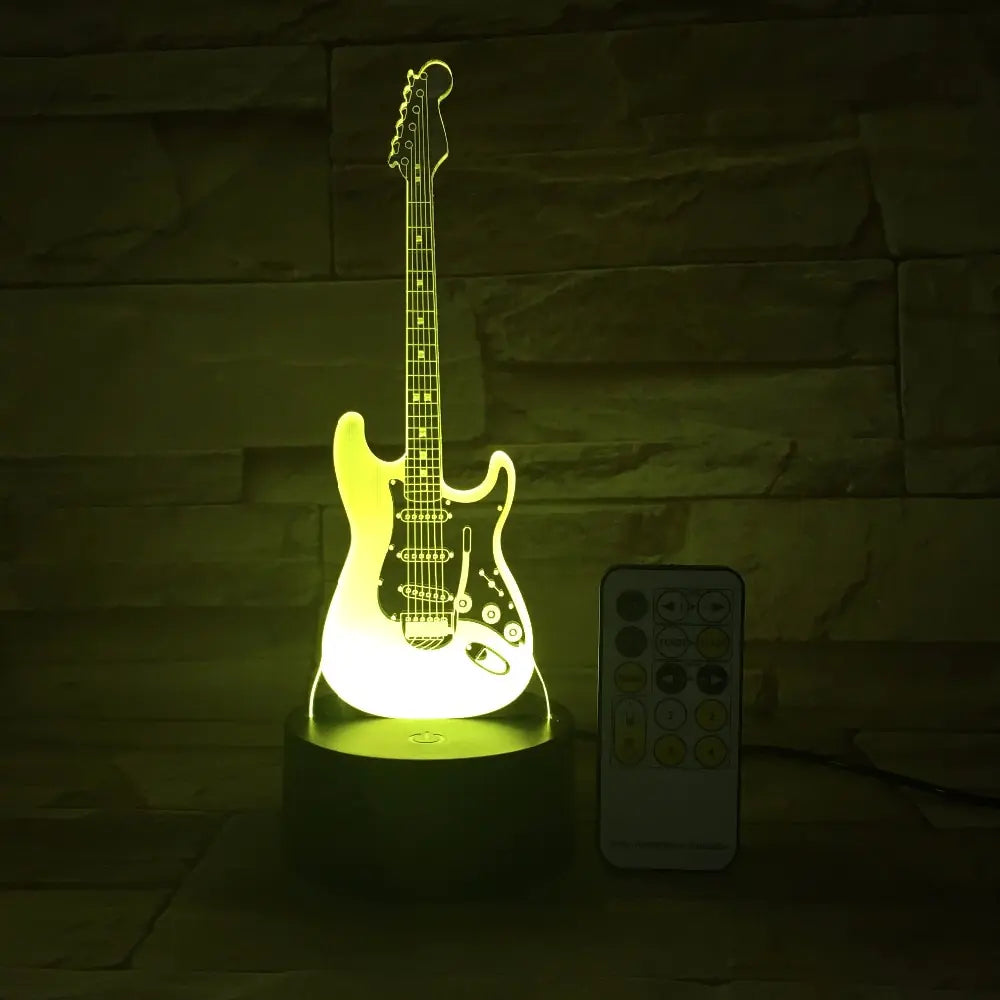 Guitar 3D LED Night Light