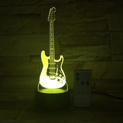 Guitar 3D LED Night Light